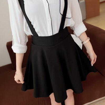 Black Braces Skirt SE9834