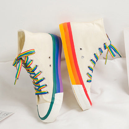 Rainbow Bottom Casual Shoes SE20931