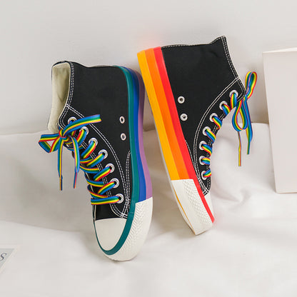 Rainbow Bottom Casual Shoes SE20931