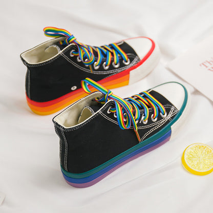 Rainbow Bottom Casual Shoes SE20931