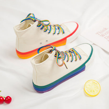 Rainbow Bottom Casual Shoes SE20931