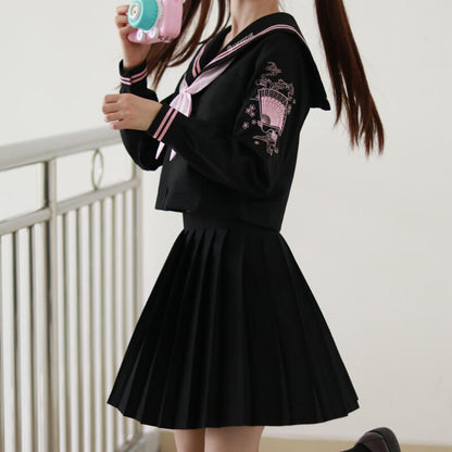 Sakura Fan Bow Sailor Suit SE21362