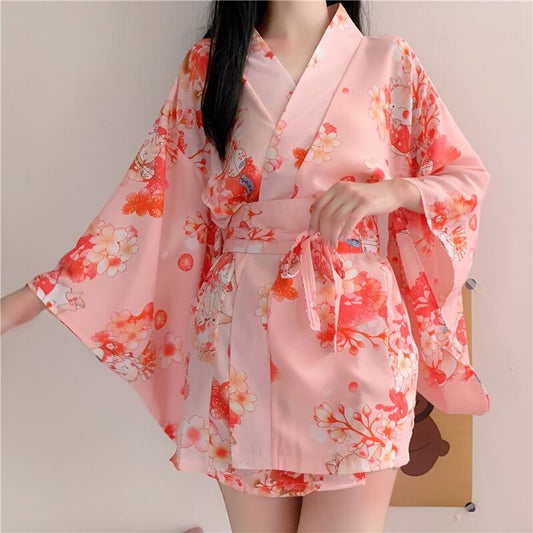Sakura Kimono Nightdress SE21800