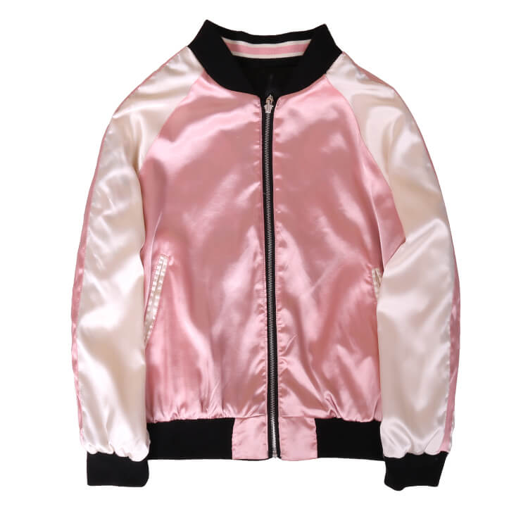 Sakura Zip Baseball Jacket SE21236