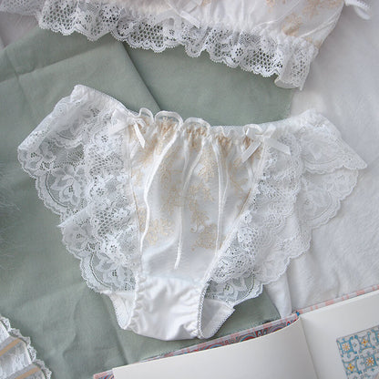 Shell Lace Flower Lingerie SE21749