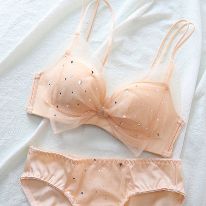 Star Lace Bow Underwear Set SE21726