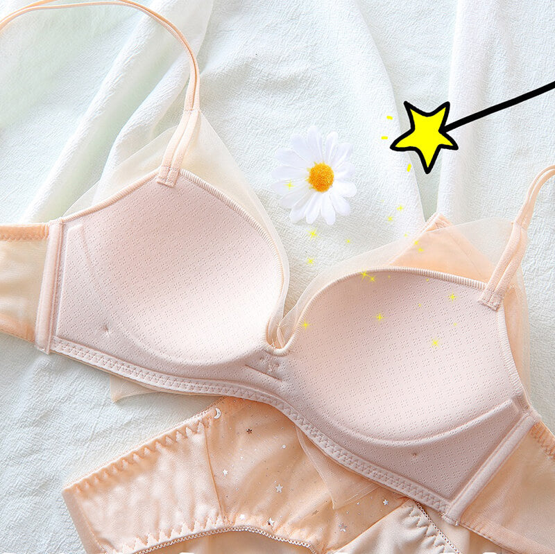 Star Lace Bow Underwear Set SE21726