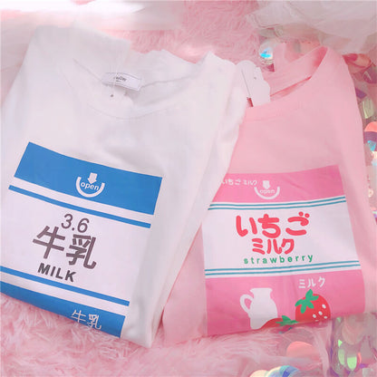 Strawberry Milk Top SE21589