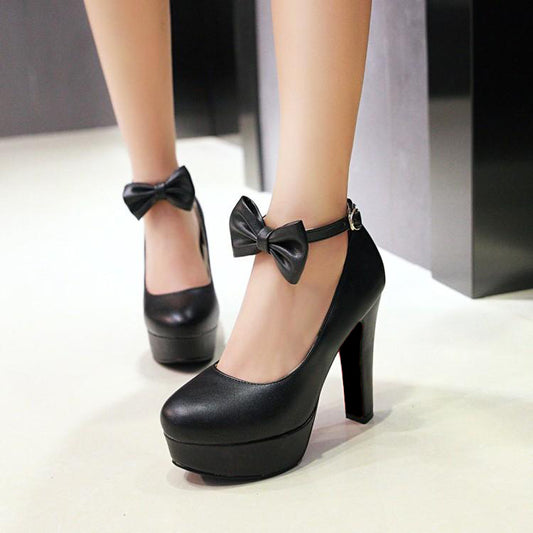 Sweet Bow Lolita Heels SE11399