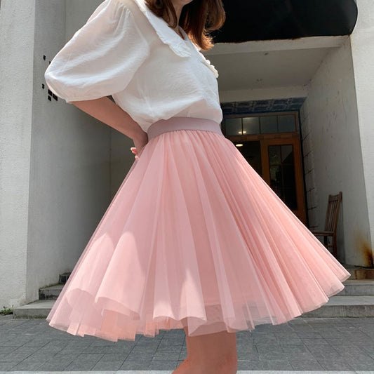 Sweet Gauze Skirt SE22554