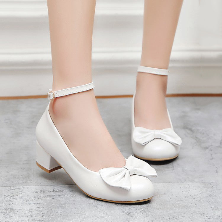 Sweet Lolita Bow Shoes SE22069