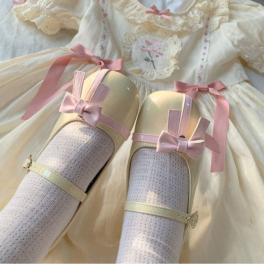 Sweet Lolita Bow Shoes SE22618