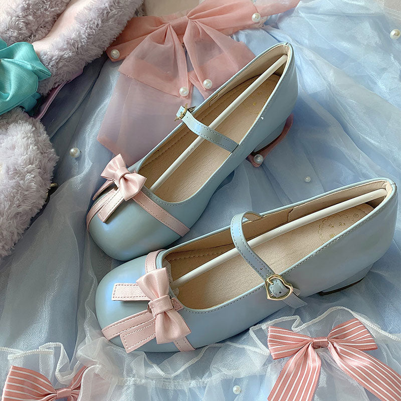 Sweet Lolita Bow Shoes SE22618