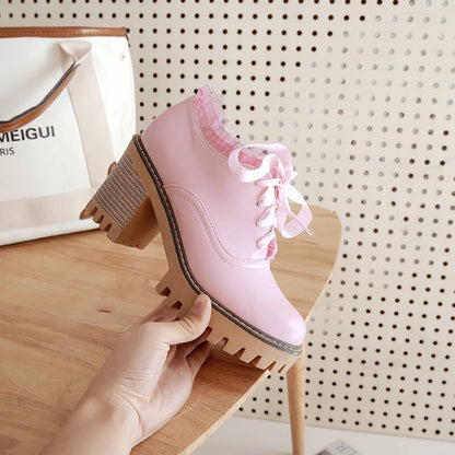 Sweet Lace Student Shoes SE20405