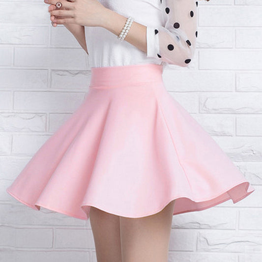 Sweet,skirt,pink,white,black,students,tutu skirts,skort,
