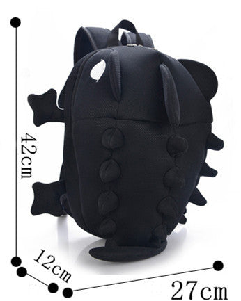 Funny cute cartoon monster dinosaur backpack