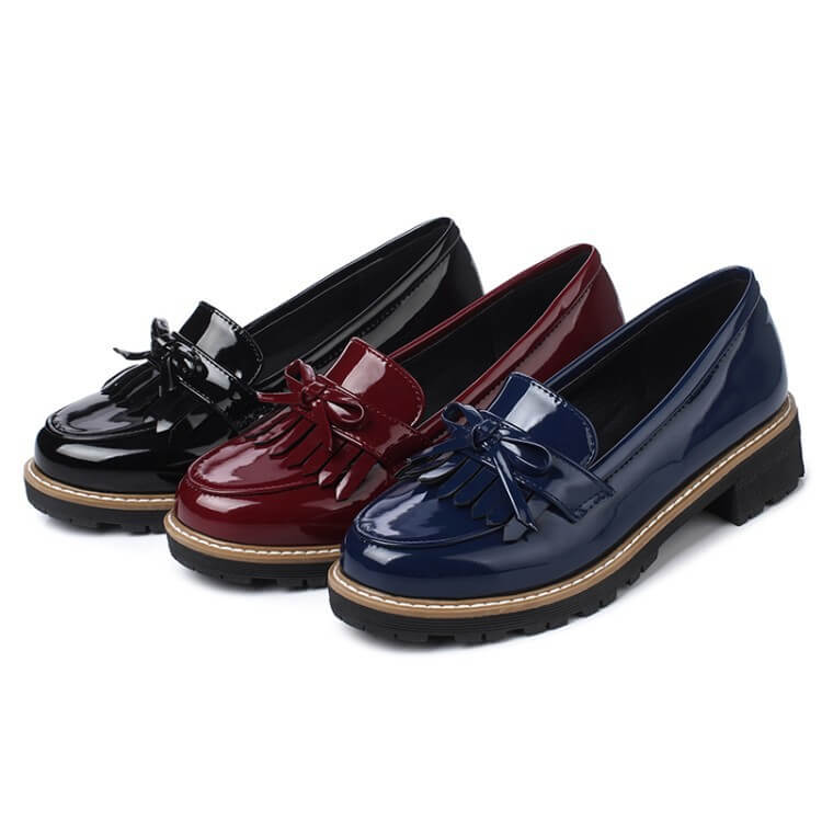 Tassel Bow Student Shoes SE21821