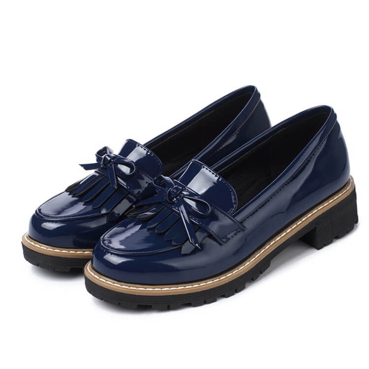 Tassel Bow Student Shoes SE21821