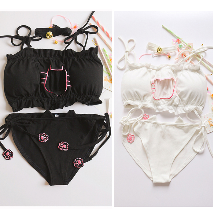 Kawaii Cats Lingerie Set  SE6306