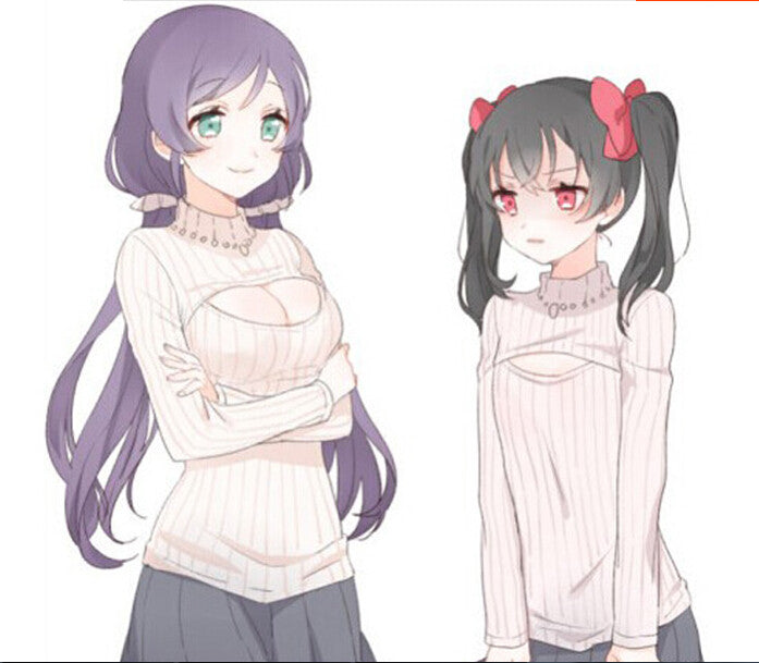 Cute sweet sexy striped sweater