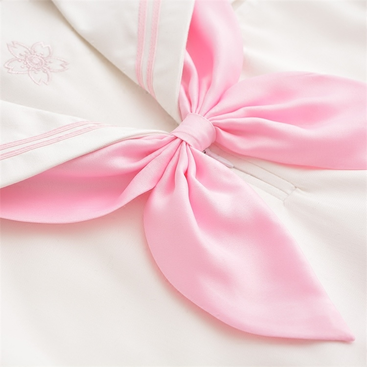 Pink JK Uniform Students Skirts Set SE11254