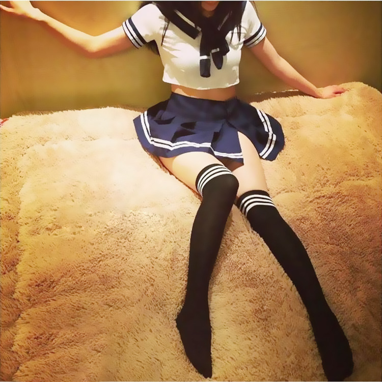 Japanese students uniform cosplay skirt suit