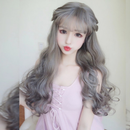 Grey Cosplay Curly Hair SE9583