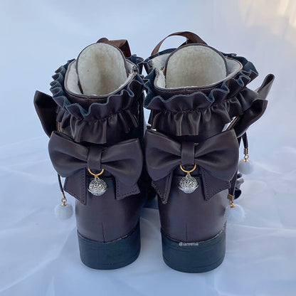Bow Lolita Boots SE21353