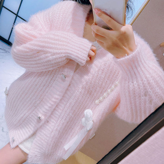 Kawaii Knit Cardigan Sweater SE22414