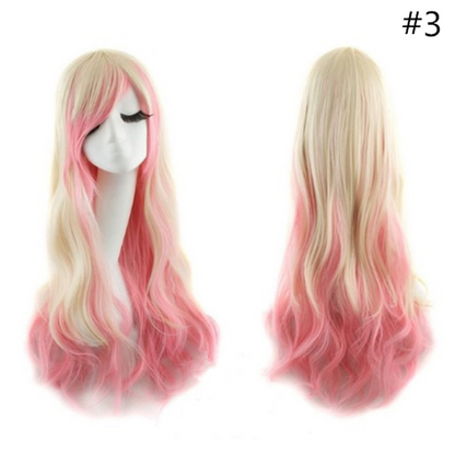 Cos Gradient Curly Wig SE10603