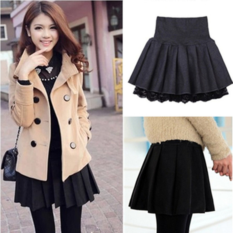 Sweet Woolen Skirt SE9367