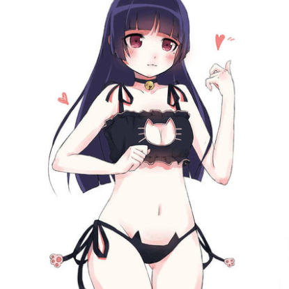 Kawaii Cats Lingerie Set  SE6306