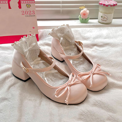 Pink Bow Princess Shoes SE22657